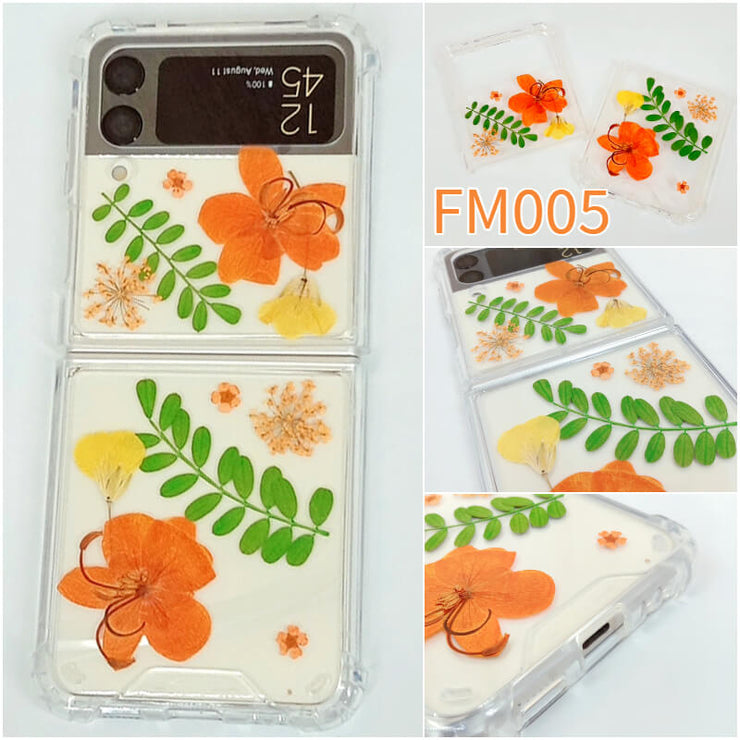 Orange & Yellow | Bumper Case | Z Flip 3, Z Flip 4, Z Fold 3, Z Fold 4