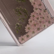 "Pink Flowers Wedding" Tablet Case | iPad Pro | Air 4 5 | Mini 6