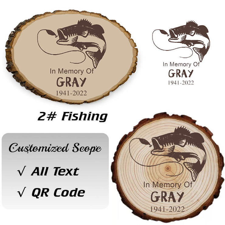 Hunting | Color Printing | Hand Painted | Custom On Solid Wood | Double-Sided Painted