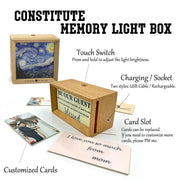 Memories Nightlight Box | Customize your cards | Give for her | Photo Frame