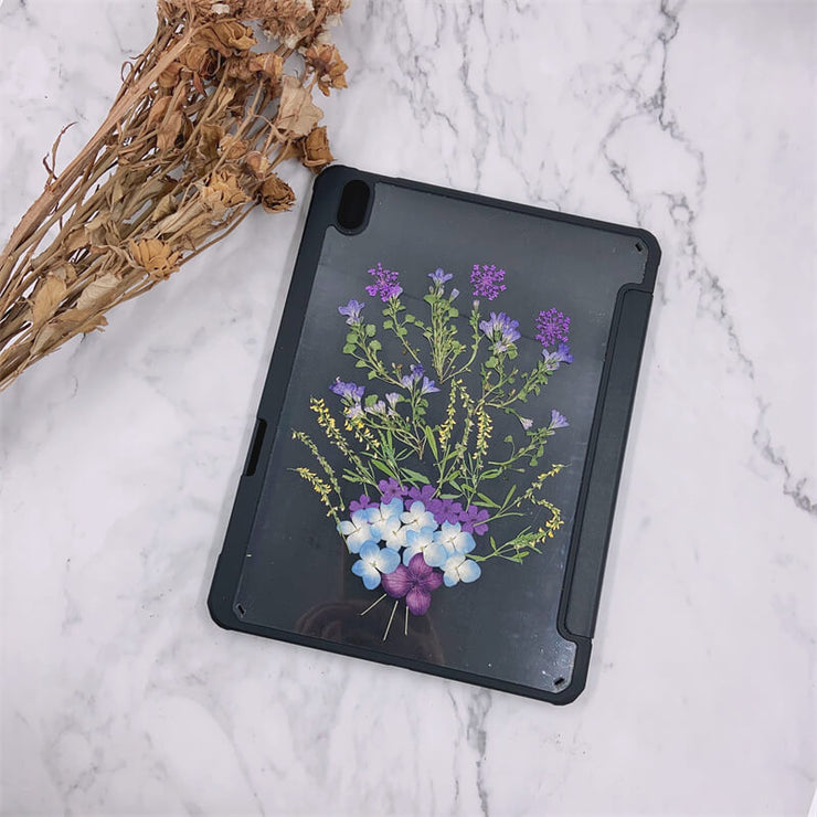 May Lily of the Valley BirthFlower Tablet Case | iPad Pro Air mini6 Tab S8 S7 Ultra S8+ S7+ A8 A7 Case