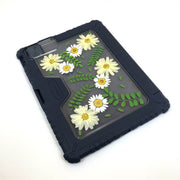 Yellow Cosmos Tablet Case | Bumper Leather Case | Camera Protection Case