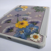 Blue Yellow Flowers White Daisies Tablet Case | iPad Pro | Air 4 5 | Mini 6