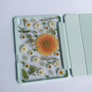 Sun Flower & White Daisies Tablet Case | iPad Pro | Air 4 5 | Mini 6