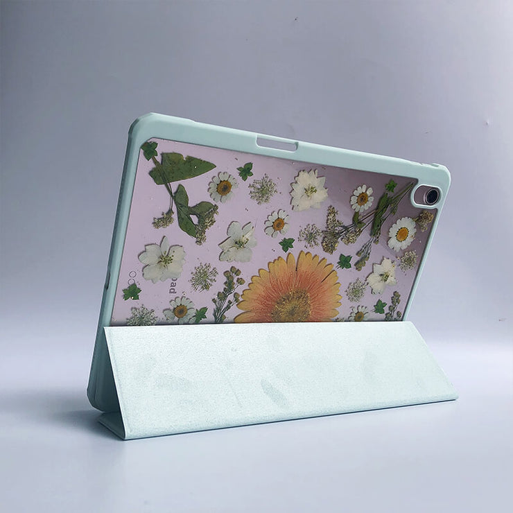 Matching Case | Sun Flower & White Daisies Tablet Case