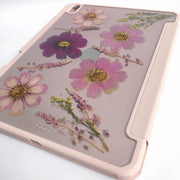 "Five Pink Flowers" Tablet Case | iPad Pro | Air 4 5 | Mini 6