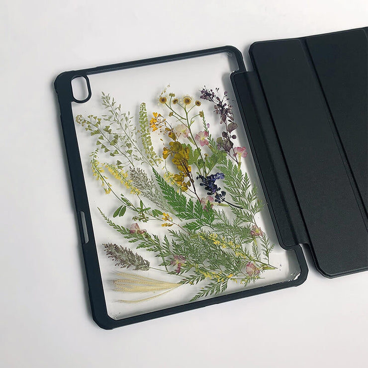 A Full Range Of iPad Case | Real Flower Pressed Flower | Air 4 Air 5 Pro 2020/21 Tab S7 S8 A7 A8