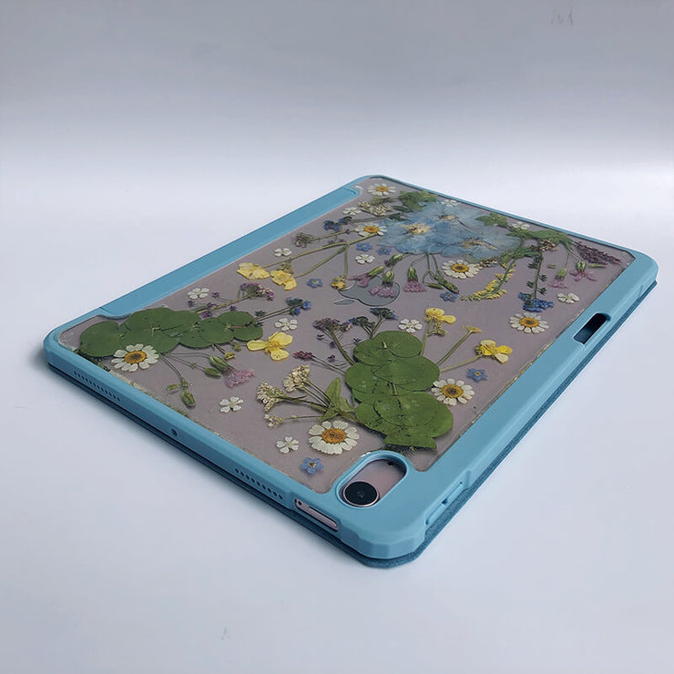 "The View Of The Lotus Pond" Tablet Case | iPad Pro | Air 4 5 | Mini 6