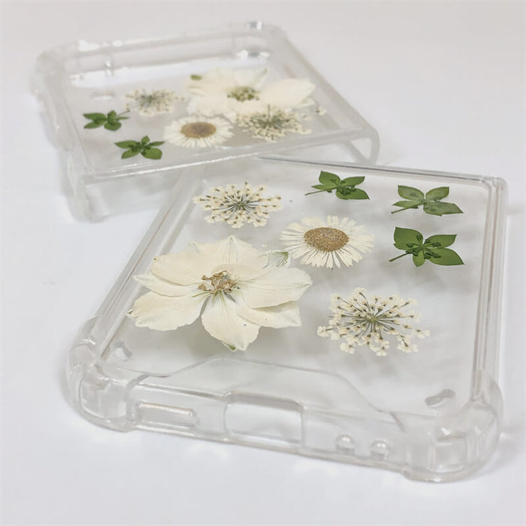 White Delphinium | Bumper Case | Z Flip 3, Z Flip 4, Z Fold 3, Z Fold 4