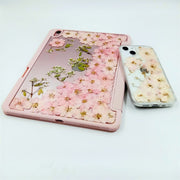 Matching Case | "Pink Flowers Wedding" Tablet Case