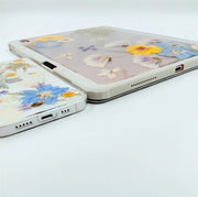 Matching Case | Blue Yellow Flowers White Daisies Tablet Case