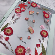 June Rose BirthFlower Tablet Case | iPad Pro Air mini6 Tab S8 S7 Ultra S8+ S7+ A8 A7 Case