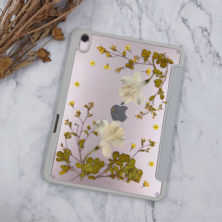 December Narcissus BirthFlower Tablet Case | iPad Pro Air mini6 Tab S8 S7 Ultra S8+ S7+ A8 A7 Case