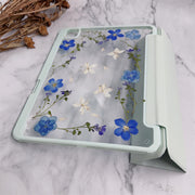 May Lily of the Valley BirthFlower Tablet Case | iPad Pro Air mini6 Tab S8 S7 Ultra S8+ S7+ A8 A7 Case