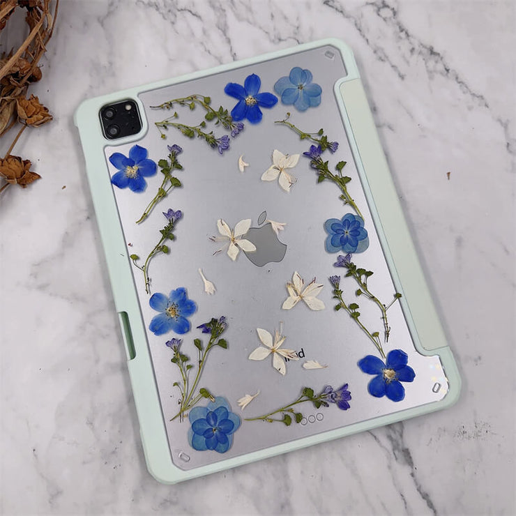 May Lily of the Valley BirthFlower Tablet Case | iPad Pro Air mini6 Tab S8 S7 Ultra S8+ S7+ A8 A7 Case