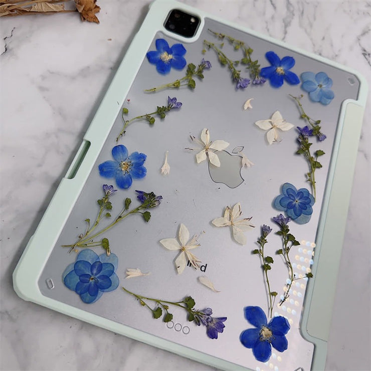 May Lily of the Valley BirthFlower Tablet Case | iPad Pro Air mini6 Tab S8 S7 Ultra S8+ S7+ A8 A7 Case