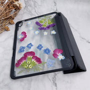 January Carnation BirthFlower Tablet Case | iPad Pro Air mini6 Tab S8 S7 Ultra S8+ S7+ A8 A7 Case