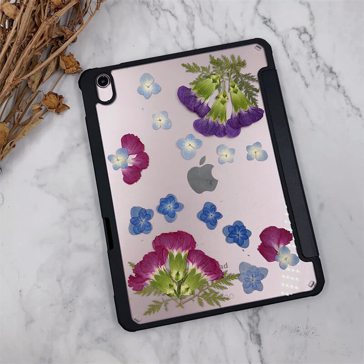 January Carnation BirthFlower Tablet Case | iPad Pro Air mini6 Tab S8 S7 Ultra S8+ S7+ A8 A7 Case