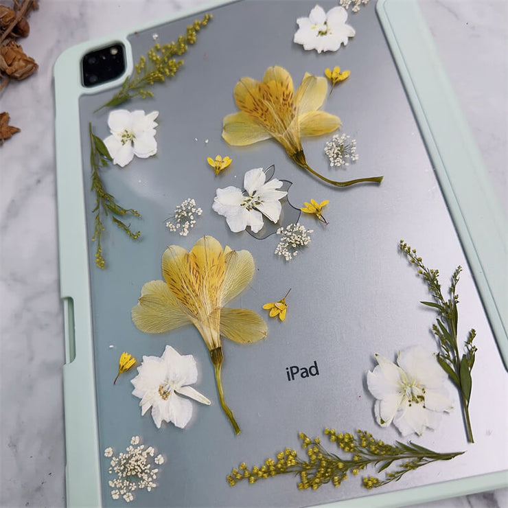 March Daffodil BirthFlower Tablet Case | iPad Pro Air mini6 Tab S8 S7 Ultra S8+ S7+ A8 A7 Case