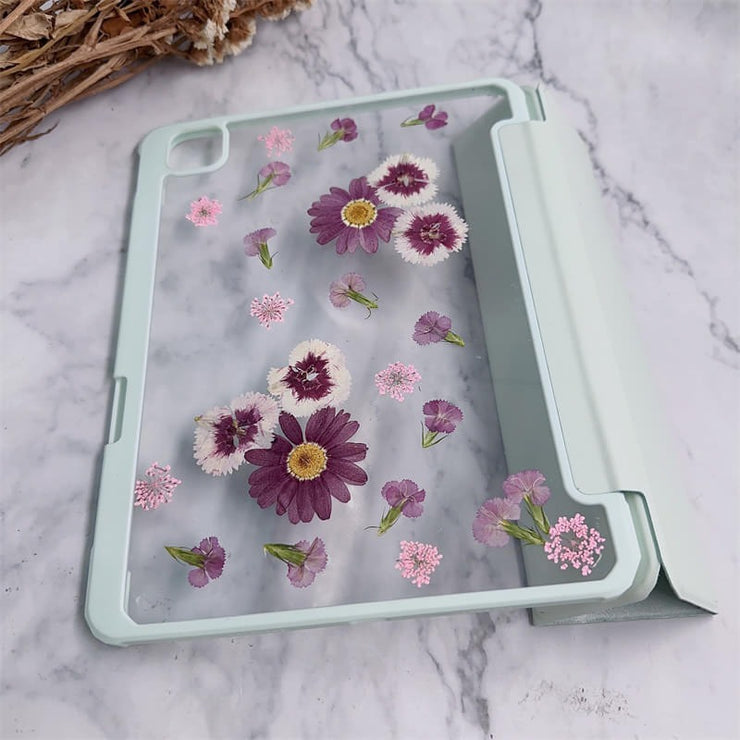 August Gladiolus BirthFlower Tablet Case | iPad Pro Air mini6 Tab S8 S7 Ultra S8+ S7+ A8 A7 Case