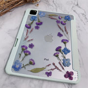 September Aster BirthFlower Tablet Case | iPad Pro Air mini6 Tab S8 S7 Ultra S8+ S7+ A8 A7 Case