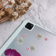 January Carnation BirthFlower Tablet Case | iPad Pro Air mini6 Tab S8 S7 Ultra S8+ S7+ A8 A7 Case