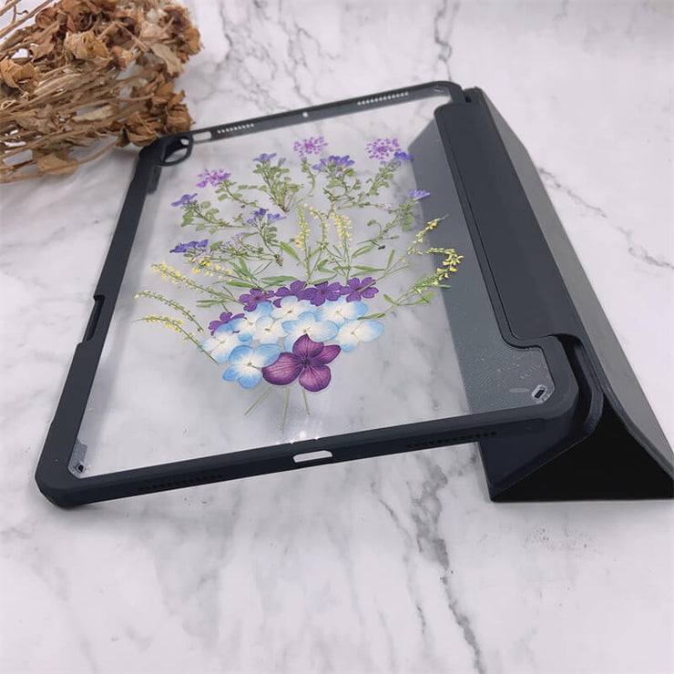 May Lily of the Valley BirthFlower Tablet Case | iPad Pro Air mini6 Tab S8 S7 Ultra S8+ S7+ A8 A7 Case