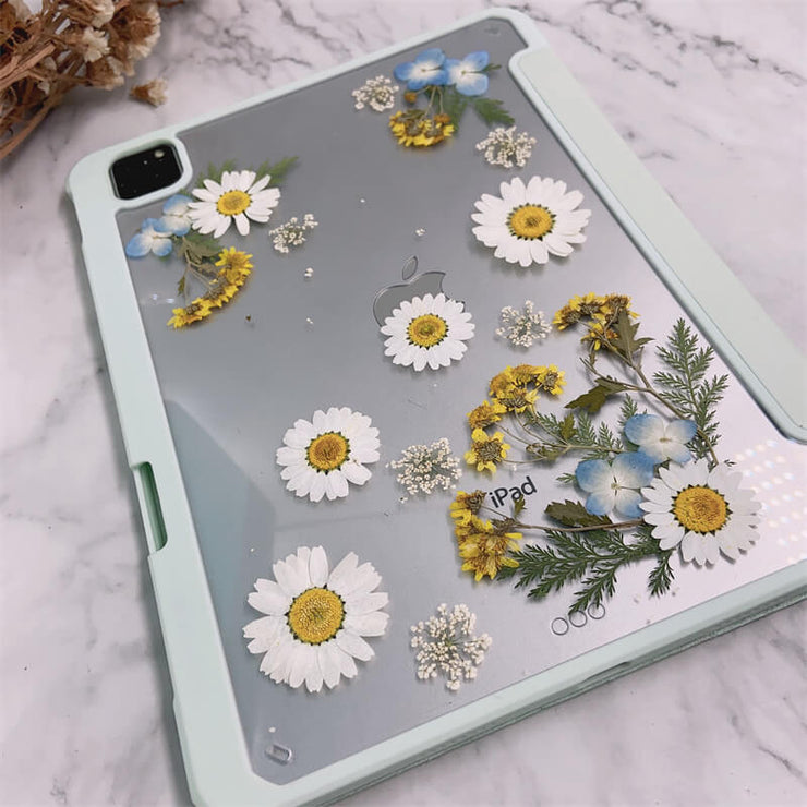 November Chrysanthemum BirthFlower Tablet Case | iPad Pro Air mini6 Tab S8 S7 Ultra S8+ S7+ A8 A7 Case