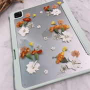 October Marigold BirthFlower Tablet Case | iPad Pro Air mini6 Tab S8 S7 Ultra S8+ S7+ A8 A7 Case