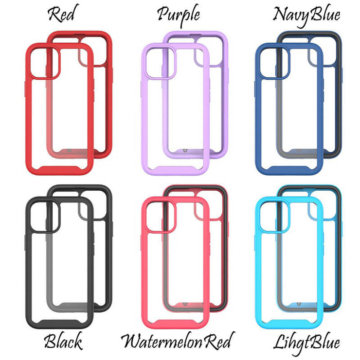 Purple Series | 2 in 1 Full Protection Case | Apple Samsung Google