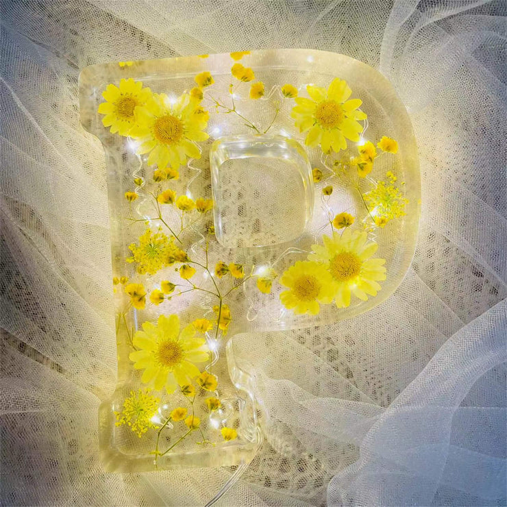 Yellow Daisy Resin Custom Night Light