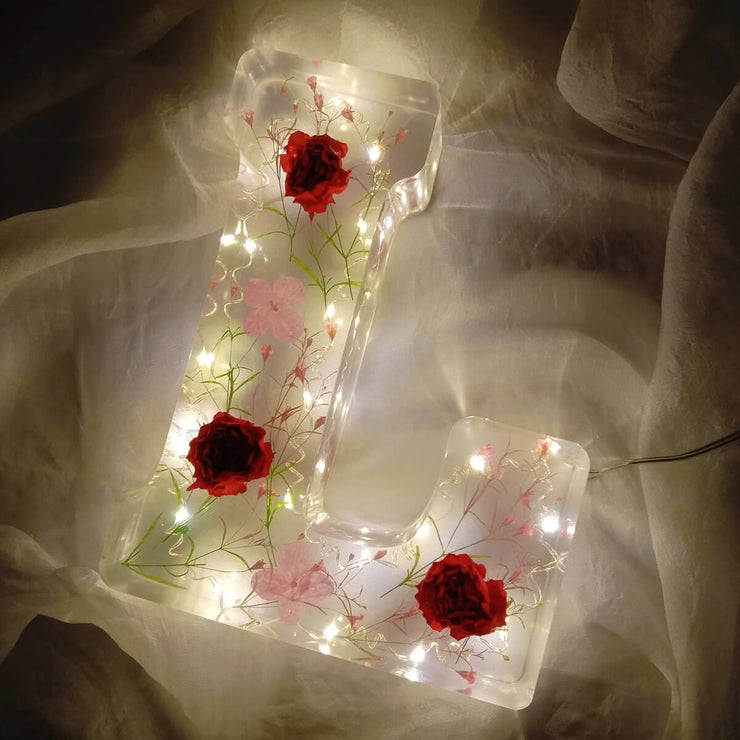 Rose Resin Custom Night Light