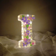 Purple Flower Resin Custom Night Light