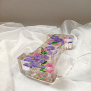 Purple Flower Resin Custom Night Light