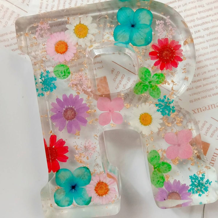 Colorful Flower Resin Custom Night Light