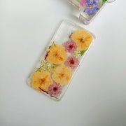 Big Yellow Flower Clear Phone Case