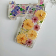 Big Yellow Flower Clear Phone Case