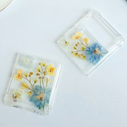 Fantasy Pressed Flowers Samsung Z Flip/Fold Clear Case