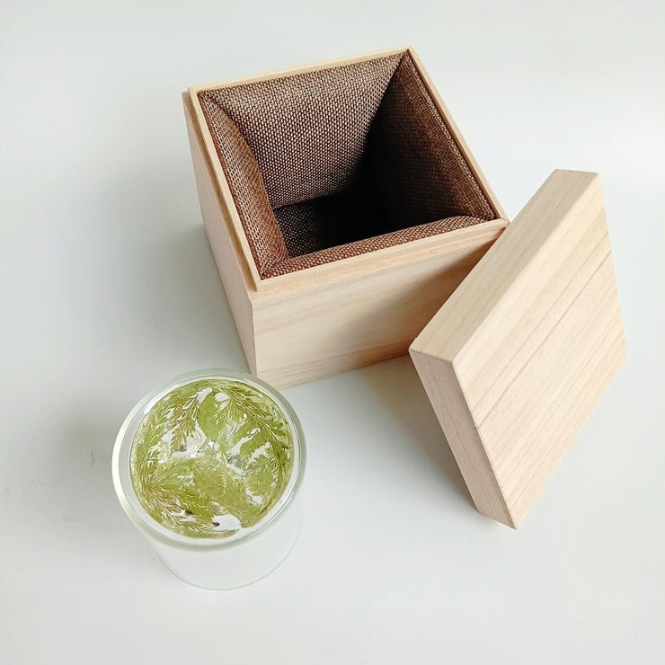 Breath of Forest - Mountain - Pressed Real Flower - Mountain Cup