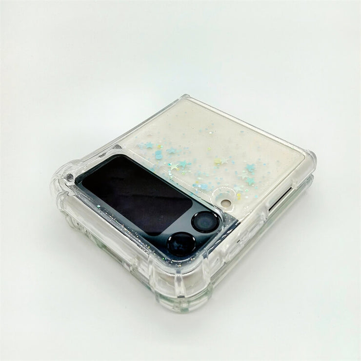 Broken Stars | Clear Bumper Case | Z Flip 3, Z Flip 4, Z Fold 3, Z Fold 4