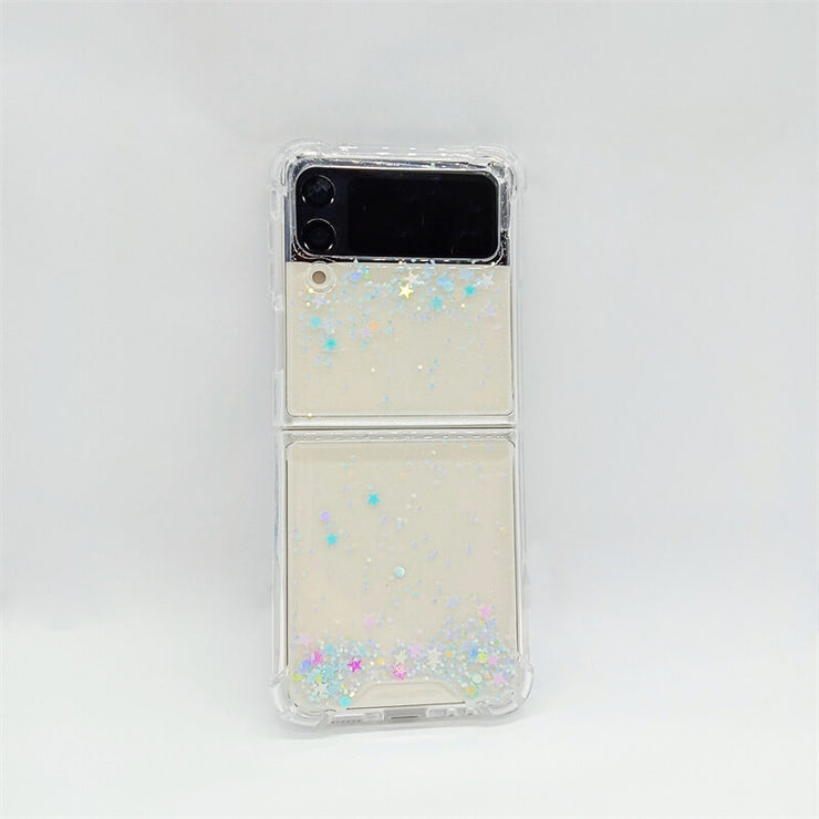 Broken Stars | Clear Bumper Case | Z Flip 3, Z Flip 4, Z Fold 3, Z Fold 4