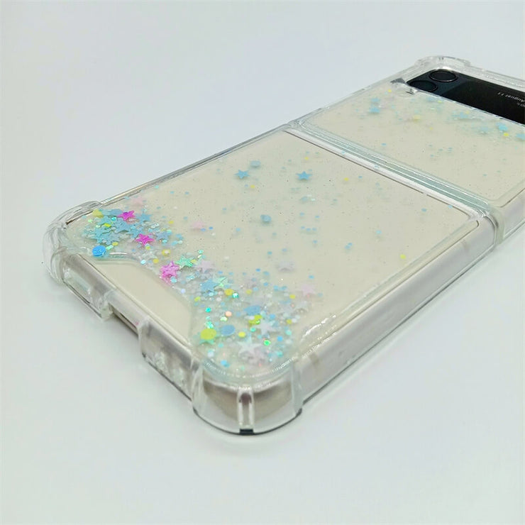 Broken Stars | Clear Bumper Case | Z Flip 3, Z Flip 4, Z Fold 3, Z Fold 4