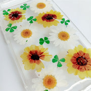 Yellow & White Daisy | Pressed Flowers Google Bumper Case