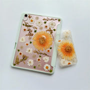 Matching Case | Sun Flower & White Daisies Tablet Case