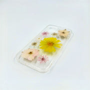 Big Flower Show | Clear, Bumper, Border Phone Case | Apple Samsung Google