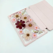 "Five Pink Flowers" Tablet Case | iPad Pro | Air 4 5 | Mini 6