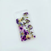 Purple Blue | Clear, Bumper, Border Phone Case | Apple Samsung Google