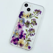 Purple Blue | Clear, Bumper, Border Phone Case | Apple Samsung Google