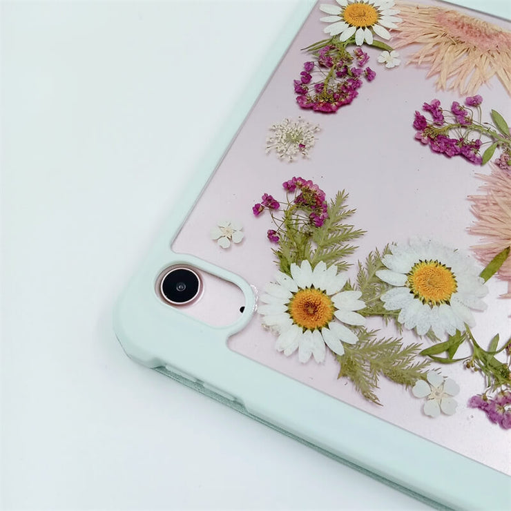 Barberton Daisies White Daisies Tablet Case | iPad Pro | Air 4 5 | Mini 6 | S6/7/8