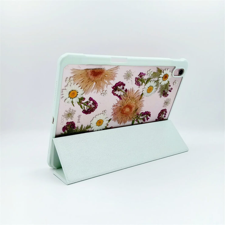 Barberton Daisies White Daisies Tablet Case | iPad Pro | Air 4 5 | Mini 6 | S6/7/8